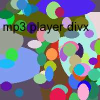 mp3 player divx